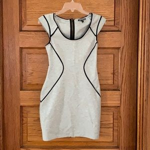 Express grey minidress